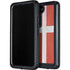 Denmark Flag Distressed Galaxy S23 Plus Waterproof Case